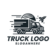 
Vector Truck logo template. transportation, delivery service, logistic logo 