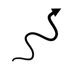 Fototapeta premium Hand Drawn Vektor Arrow Doodle 