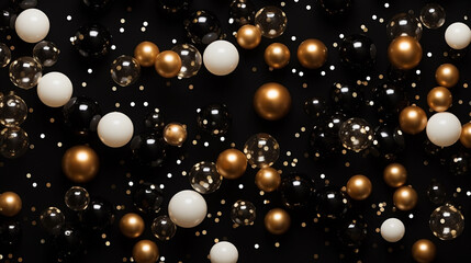 background with bubbles. party background