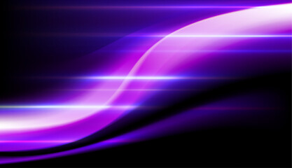 Abstract futuristic background with glowing light effect.Vector illustration.