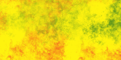Bright yellow and orange lights neon watercolor background and grunge background with space for text or image Bright yellow and orange lights neon watercolor background