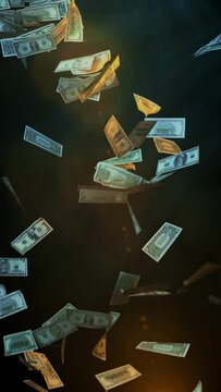 Falling Dollars in Slow Motion