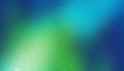 Grainy gradient background blue green grunge noise texture smooth blurred backdrop website header design