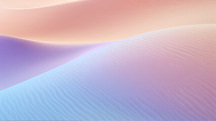 Naklejka premium Beautiful abstract pink and blue waves background, generative ai