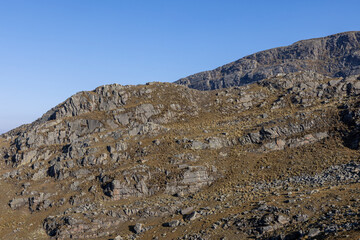 Peaceful morning in the scenic Tunari National Park near Cochabamba, Bolivia - Traveling and exploring South America