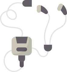 Obraz premium earphone icon