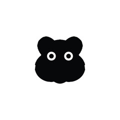 icon. Simple style company poster background symbol. brand logo design element. t-shirt printing. Vector for sticker.