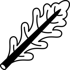 Obraz premium arugula icon