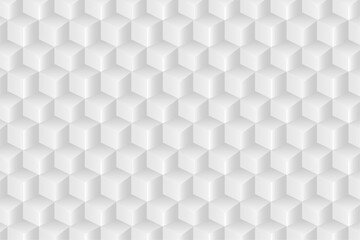white pattern with squares
