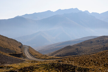 Picturesque morning in the scenic Tunari National Park near Cochabamba, Bolivia - Traveling and exploring South America