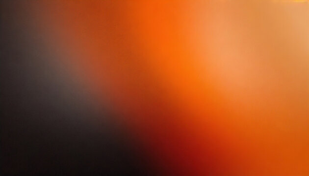 Orange black colors gradient background, grainy texture effect, web banner design