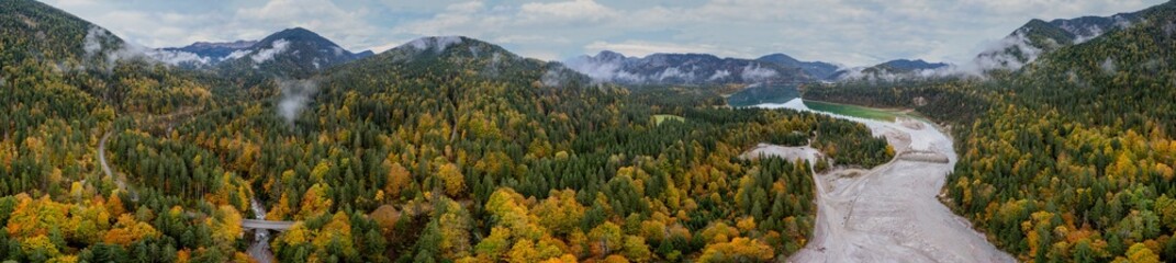 Drohnenpanorama, Bayern