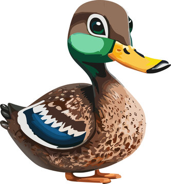 Cartoon Duck