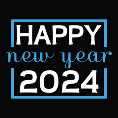 happy new year 2024 design, 2024 design shirt, 2024 - Topic design t shirt.....