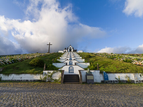 Ermida de Nossa Senhora da Paz in Sao Miguel island, Azores islands, Portugal, Atlantic