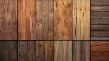 Naklejka premium wood texture background. Generative AI