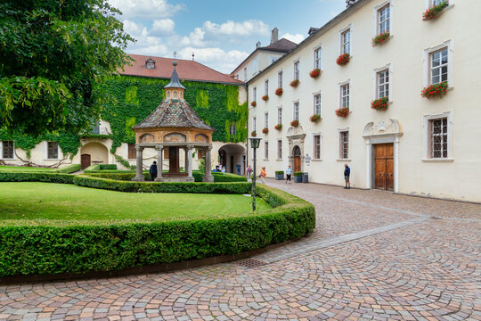 Neustift Convent courtyard, Brixen, South Tyrol