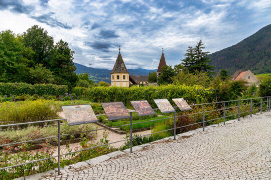 Neustift Convent garden, Brixen, South Tyrol