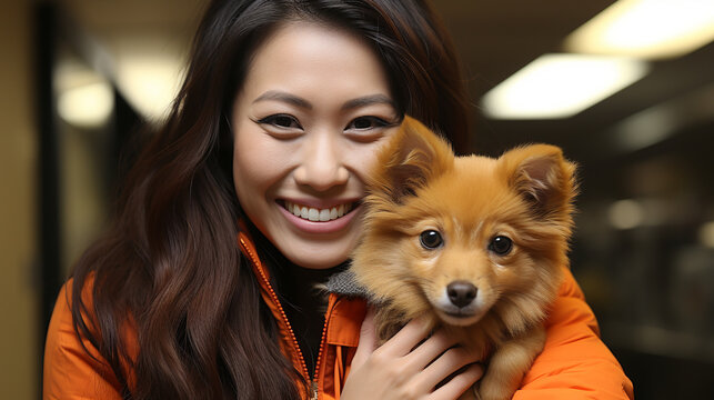 Caring for our furry friends: Volunteers at an animal shelter provide love and care to dogs and cats, making sure they find forever homes
