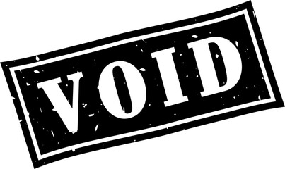 Fototapeta premium Void square grunge rubber stamp