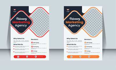 Brochure design, cover modern layout, annual report, poster, flyer, vector in A4