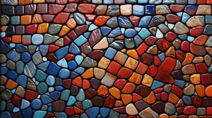 a group of colorful tiles