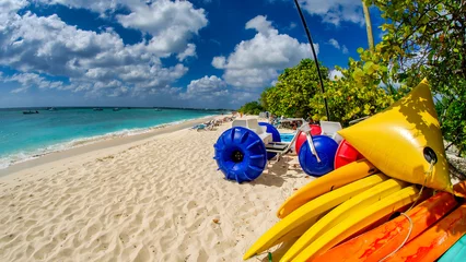 Keuken foto achterwand Seven Mile Beach, Grand Cayman A beautiful beach of Grand Cayman