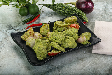 Indian cuisine - Chicken mint tikka