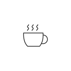 Hot drink icon. Mug symbol modern, simple, vector, icon for website design, mobile app, ui. Vector Illustration
