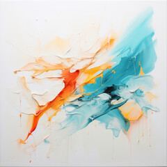 Abstract artistic paint splash background