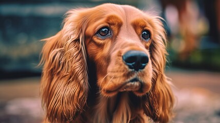 Charming Cocker Spaniel with Long, Flowing Ears