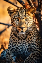 Fototapeta premium Animal Photography, Leopard in nature