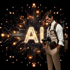 Photographe contre l'Intelligence artificielle