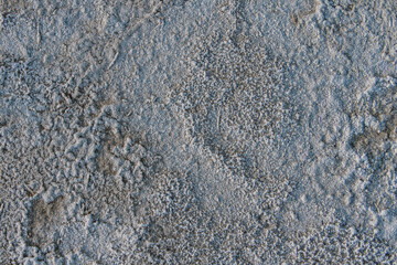 Surface of a dried-up salt lake