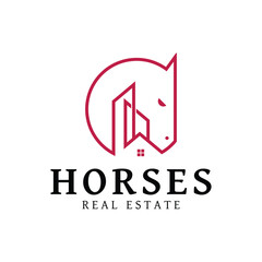 Horse Real Estate Logo