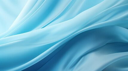 Fototapeta premium A detailed shot of a textured light blue fabric