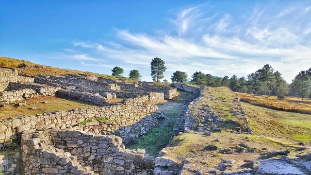 Castro de San Cibrao das Vi&ntilde;as, Galicia