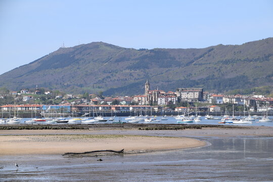 Beautiful view Hondarribia Basque Country Spain