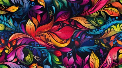 a vibrant symphony of colors, each eagerly awaiting direction. The possibilities are endless in this dynamic composition.