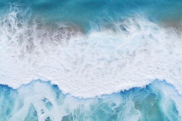 Fototapeta na wymiar aerial top view of ocean