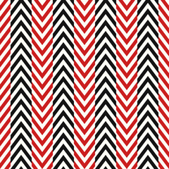 Zigzag lines. Jagged stripes. Seamless surface pattern design with triangular waves ornament. Repeated chevrons wallpaper. Herringbone motif. Digital paper for page fills, web designing, textile print