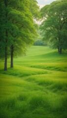 Fototapeta na wymiar Landscape with trees