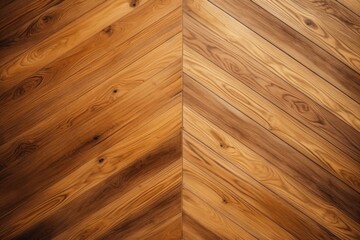 An up-close look at the wooden plank floor, revealing its natural patterns and inviting, cozy hues