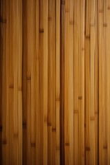 Naklejka premium A bamboo wood surface featuring its one-of-a-kind linear designs and organic hues