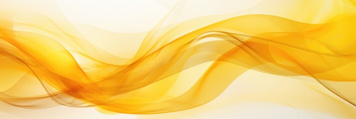 unusual background of yellow and orange smooth and fluid shapes