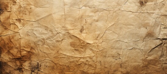 A background that emphasizes the wrinkled texture and vintage ambiance of the aged paper