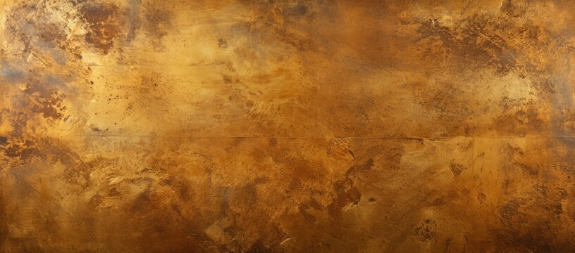 The backdrop exhibits a textured appearance mirroring the sheen of brass