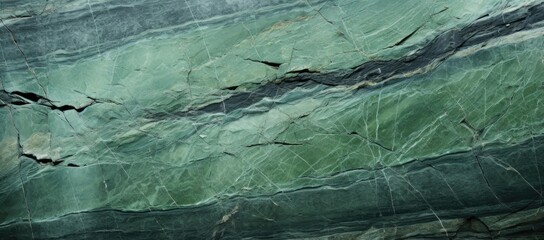 The background features a textured surface reminiscent of serpentine stone with one-of-a-kind green stripes