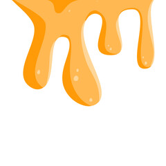 Melted honey drops