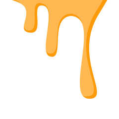 Yellow melting drops